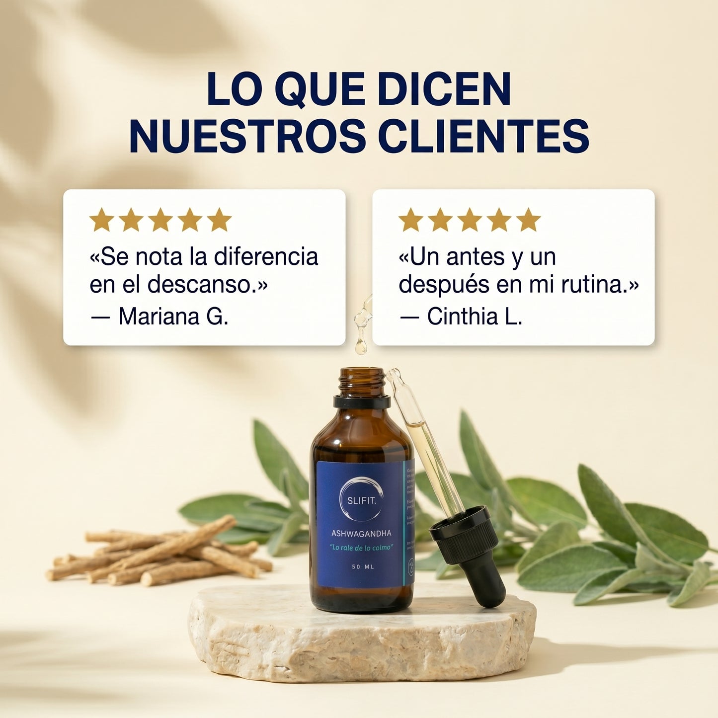 Ashwagandha extracto premium - SLIFIT Argentina