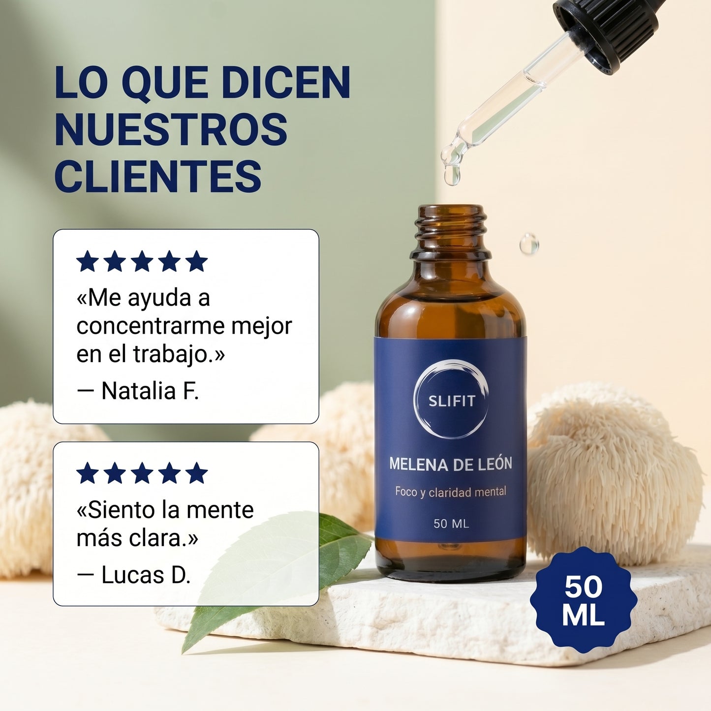 Melena de León 50ml - Triple extracto