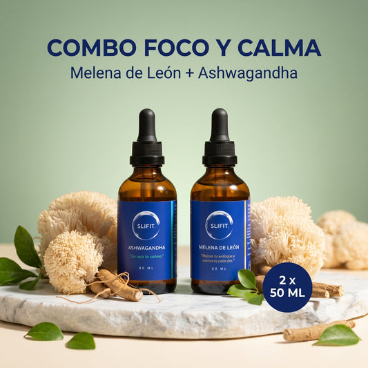 Combo Melena de León + Ashwagandha - Triple Extracto