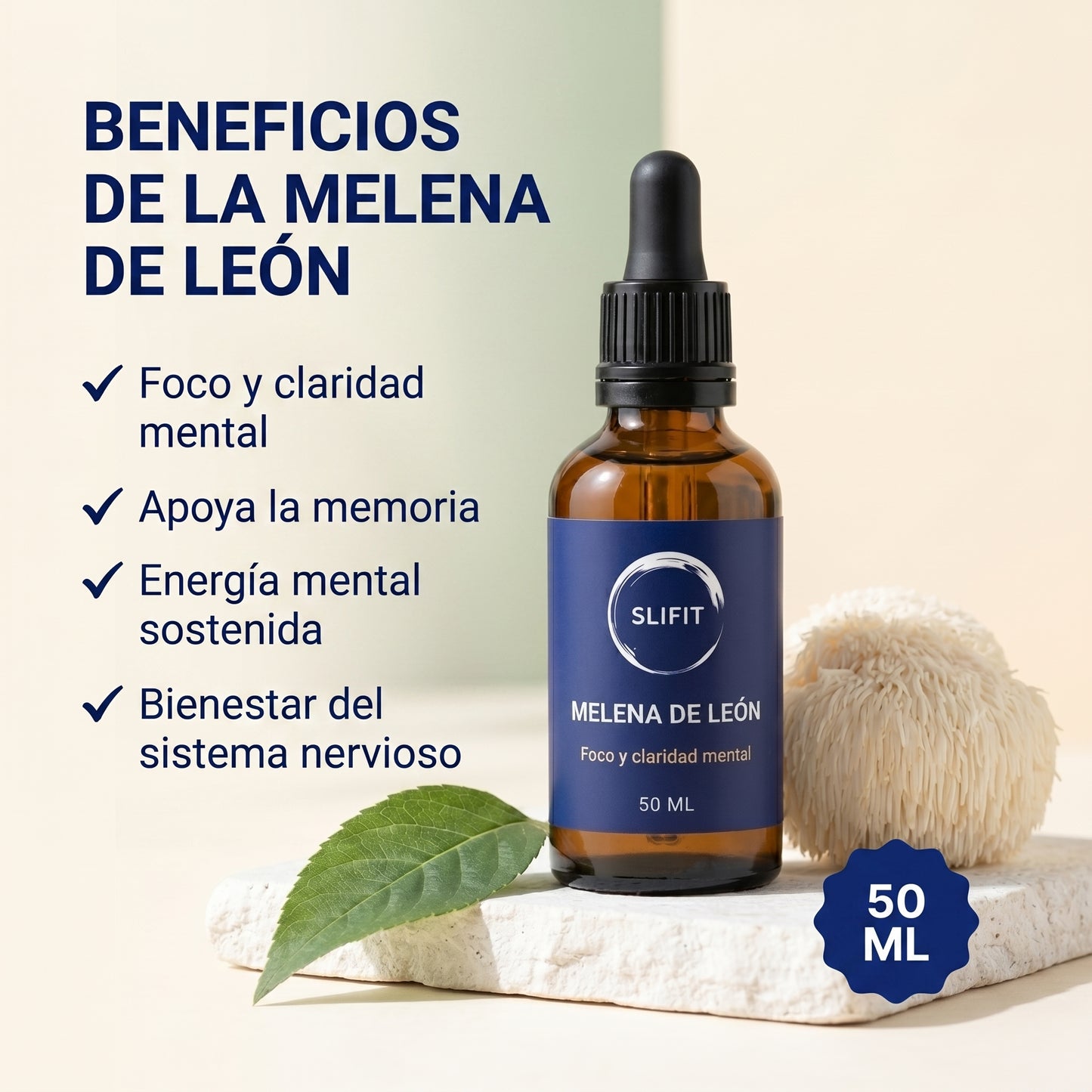 Melena de León 50ml - Triple extracto