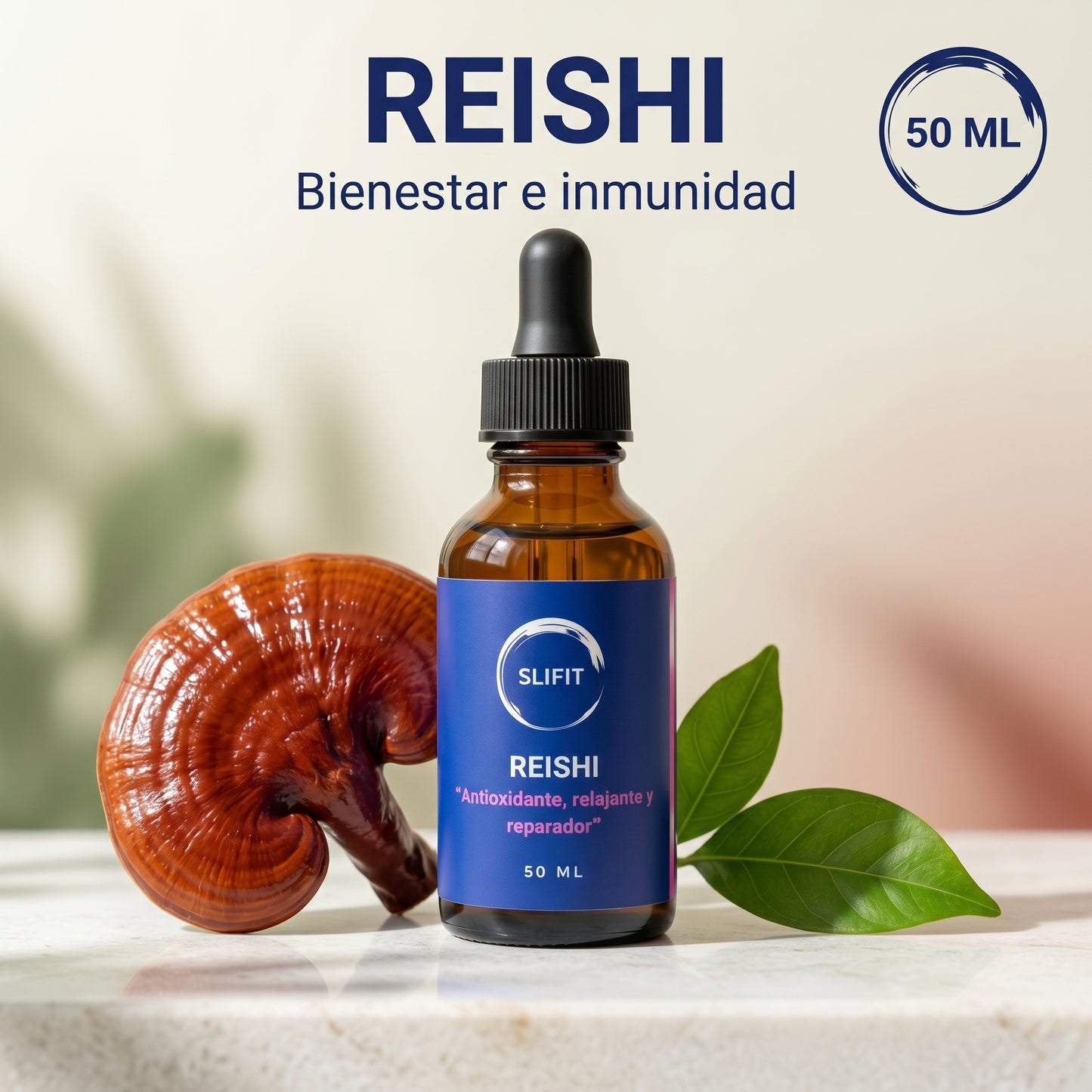 Reishi triple extracto líquido 50ml - SLIFIT