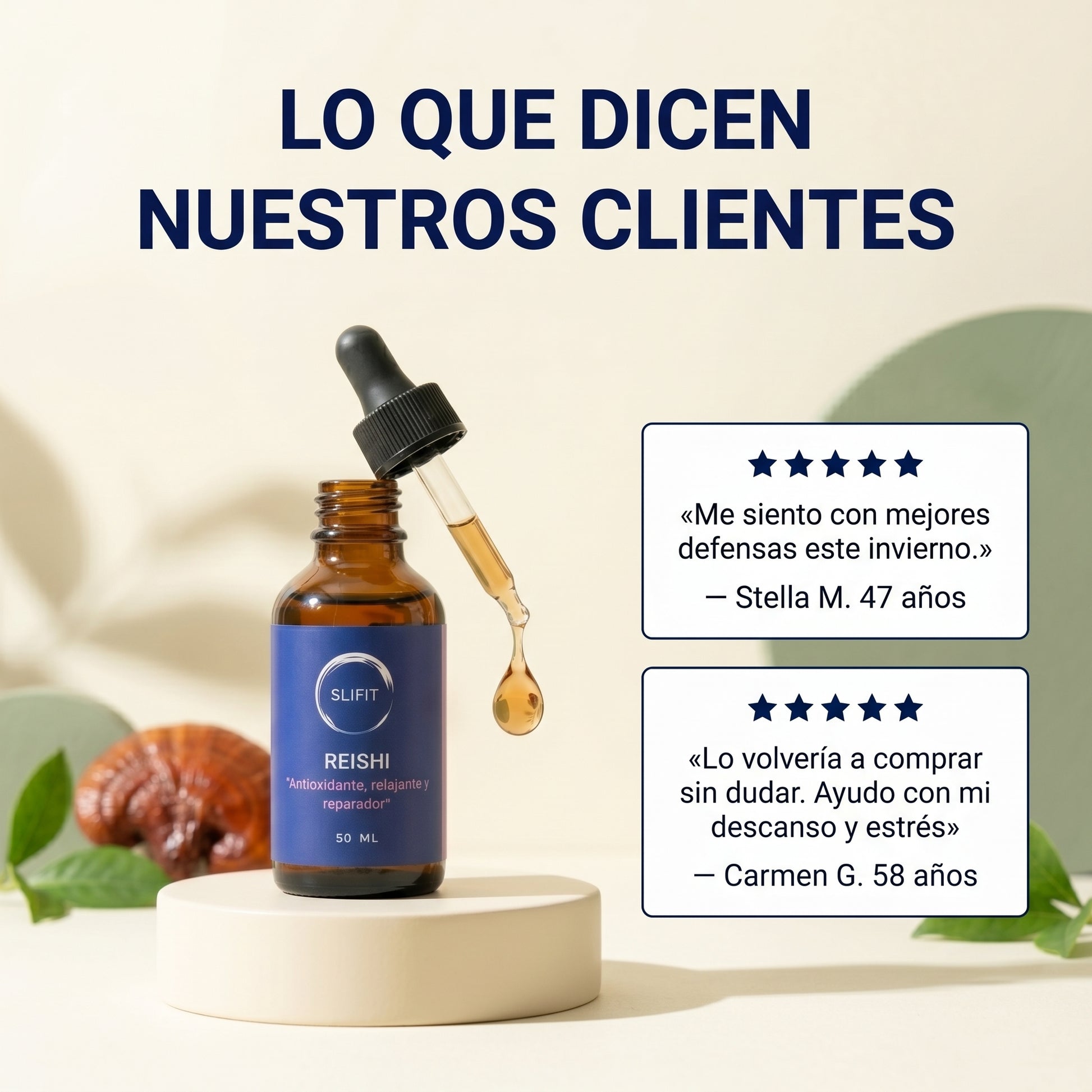 Reishi extracto premium - SLIFIT Argentina