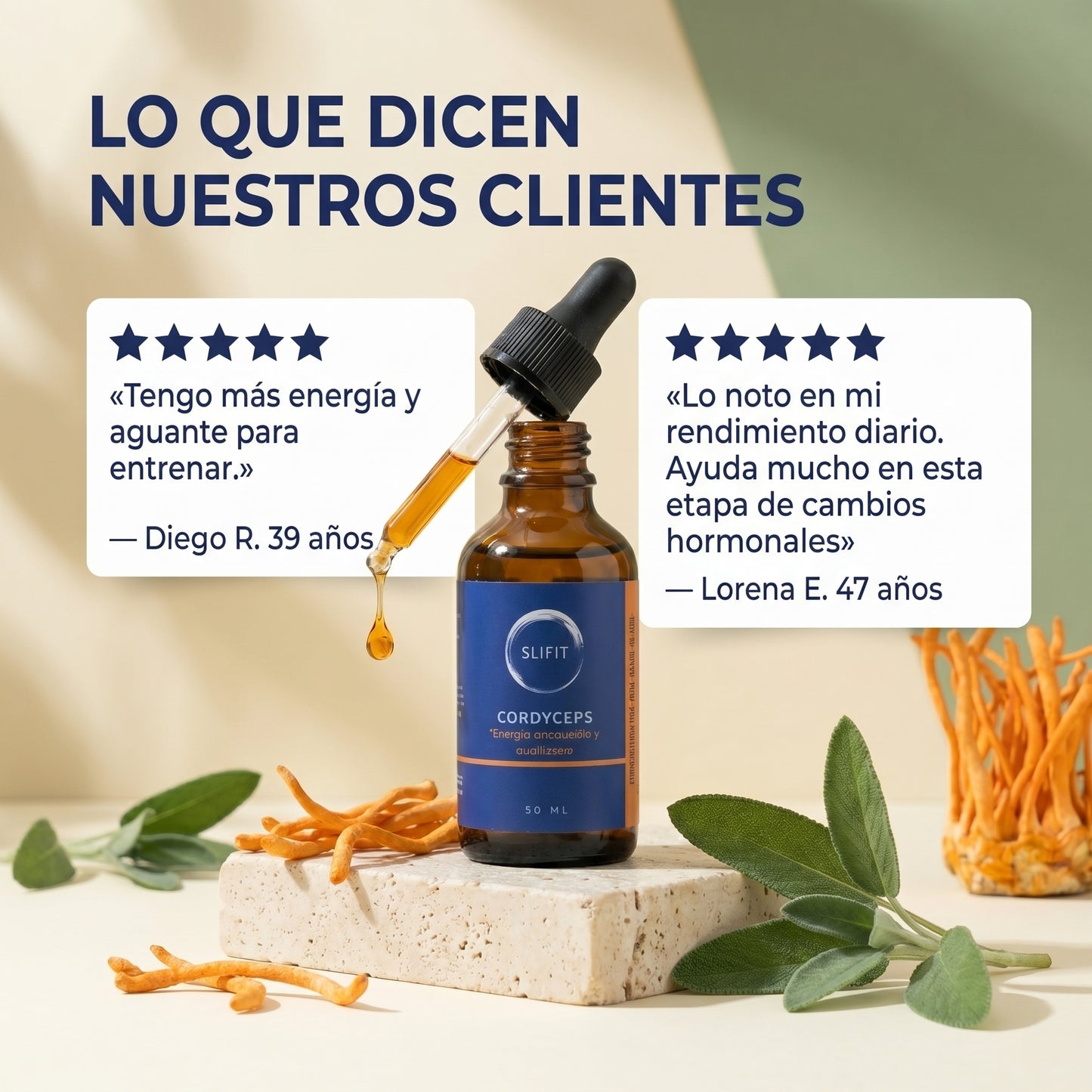 Cordyceps extracto premium - SLIFIT Argentina