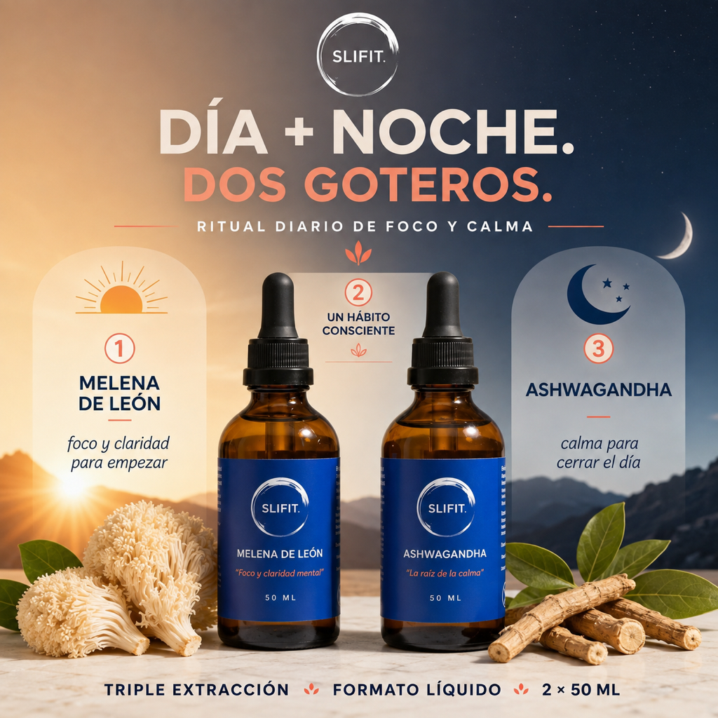Combo Melena + Ashwagandha · Triple Extracto 50ml