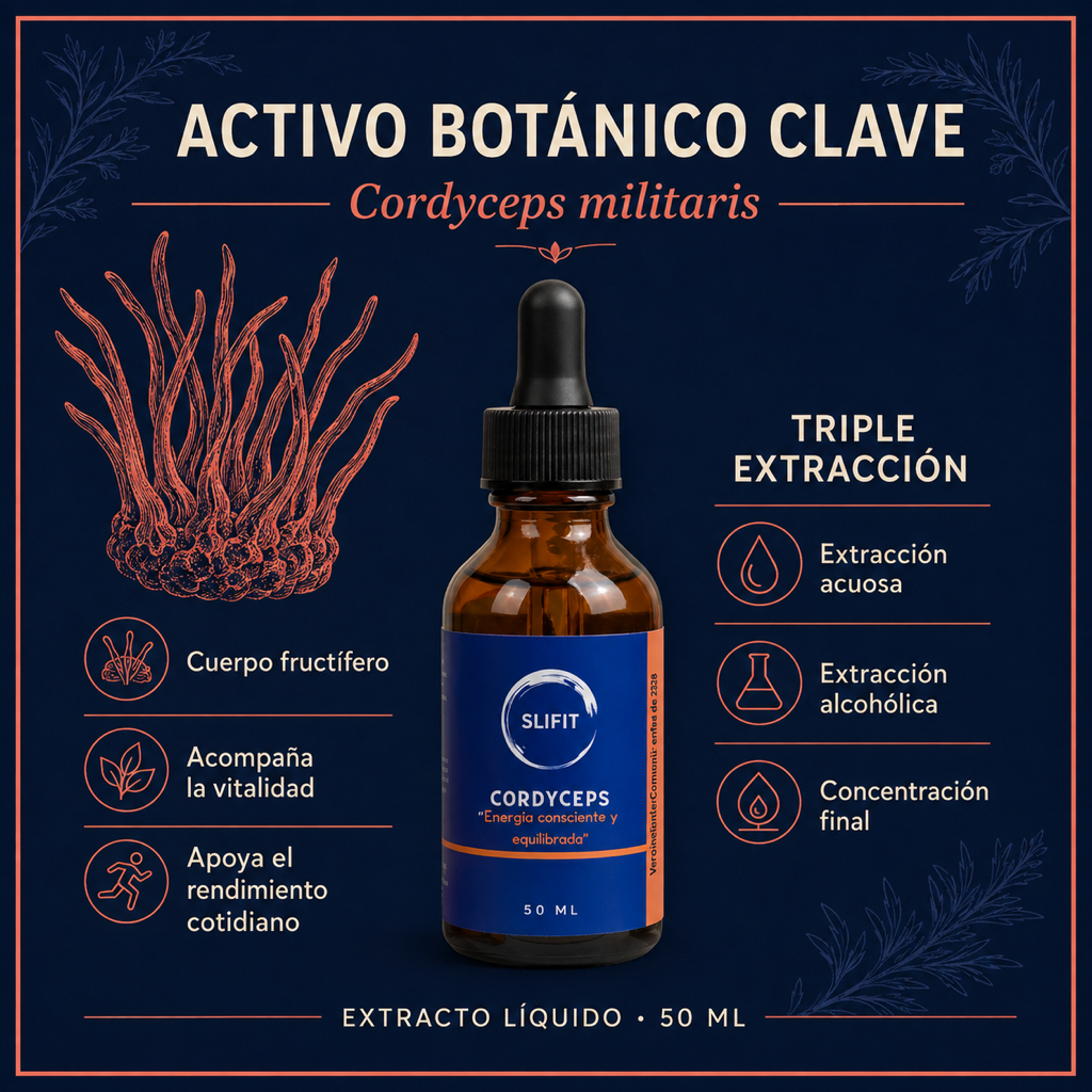 Cordyceps Militaris 50ml · Triple Extracto