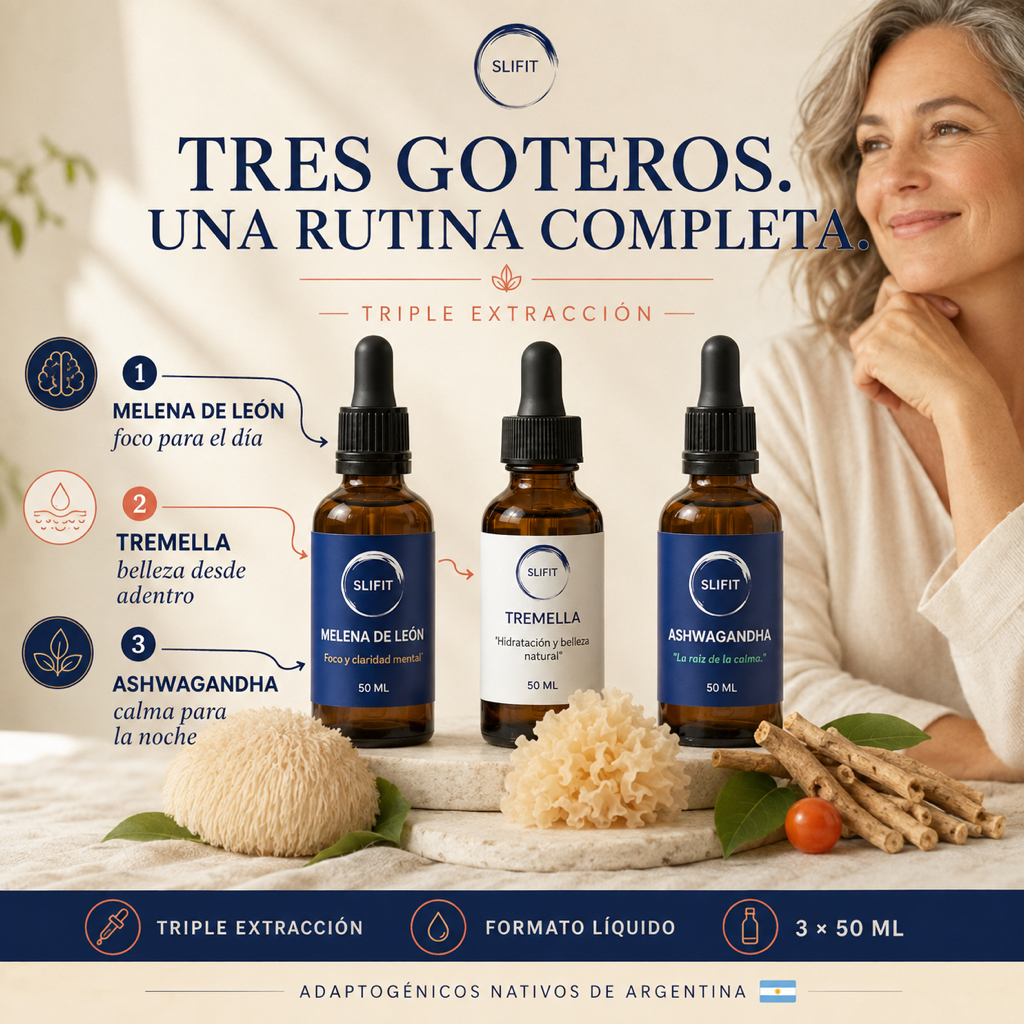 Kit Equilibrio · Melena + Tremella + Ashwagandha