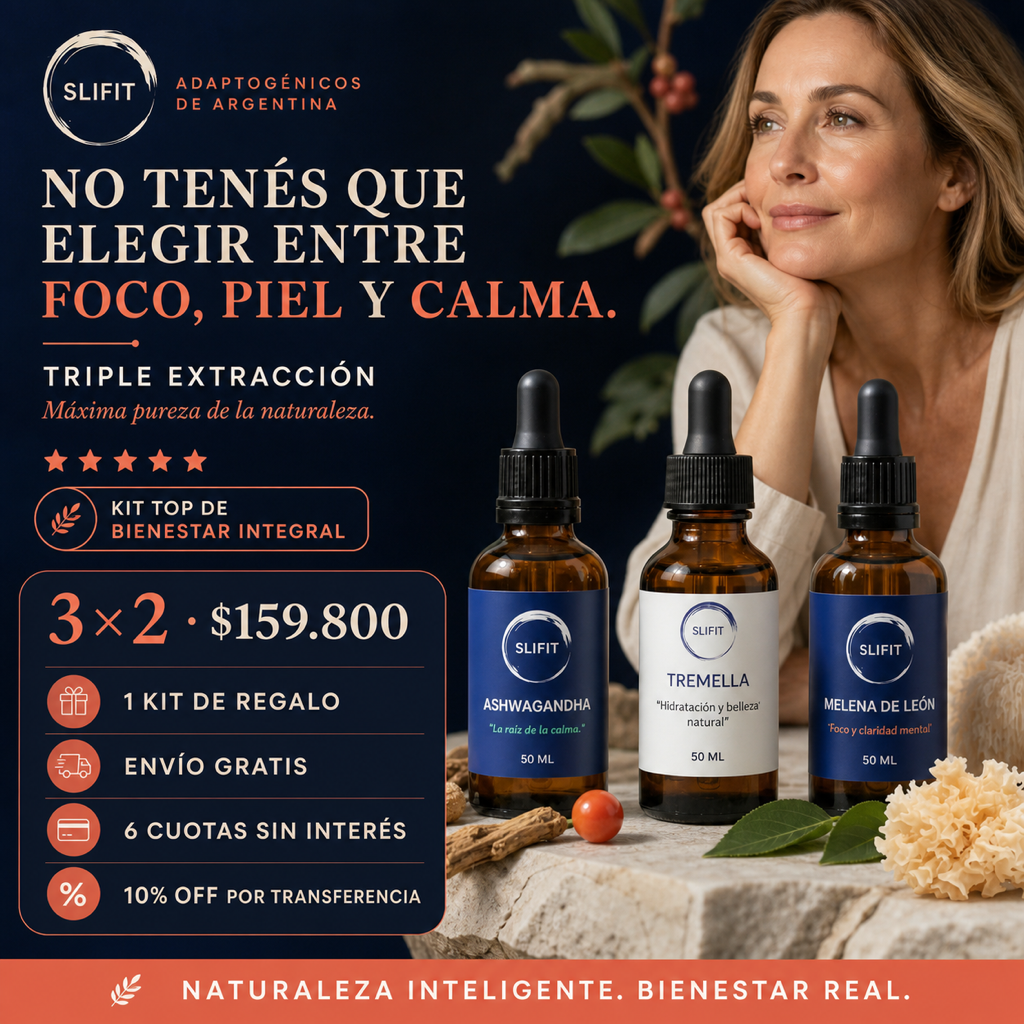 Kit Equilibrio · Melena + Tremella + Ashwagandha