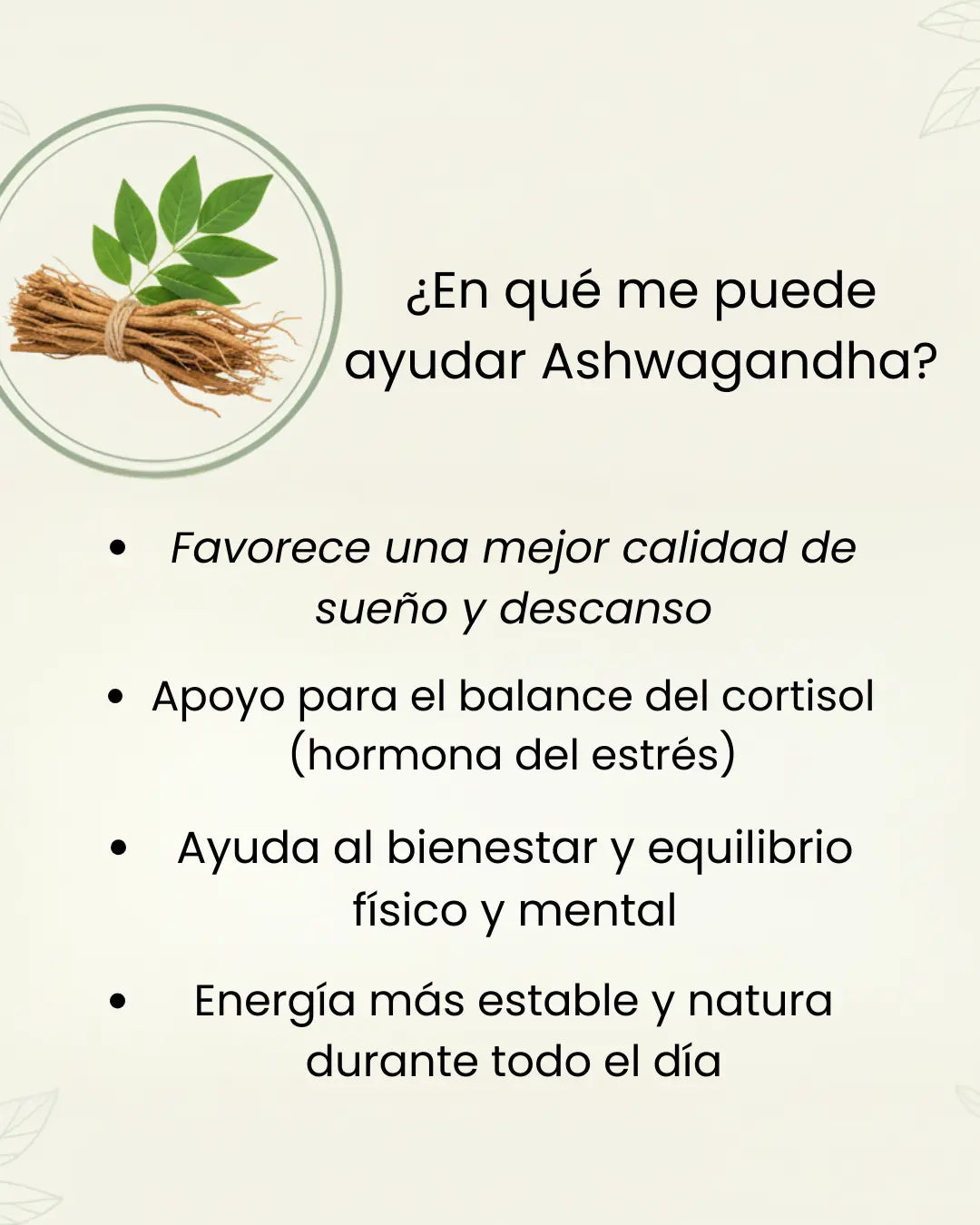 Ashwagandha 50ml - Triple extracto