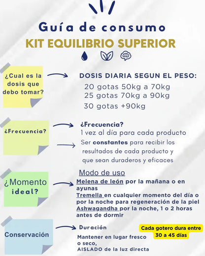 Kit Equilibrio Superior