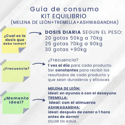Kit Equilibrio - beneficios y modo de uso