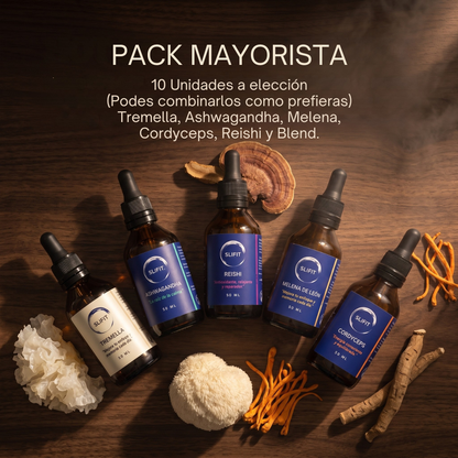 Pack Mayorista 10 extractos de adaptógenos a elección - SLIFIT